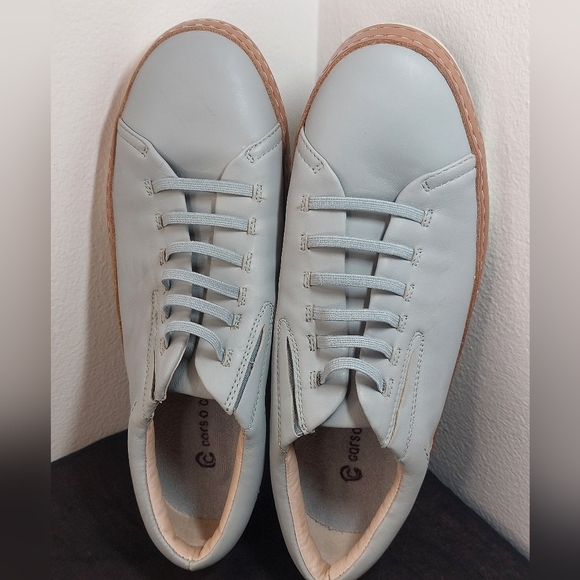 Corso Como CC Naimie Grey Leather Slip-on Sneakers Size 39/8.5 - Picture 7 of 12